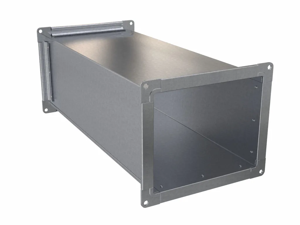 Прямоугольный воздуховод  1.25 м оцинкованная сталь 900х900 мм